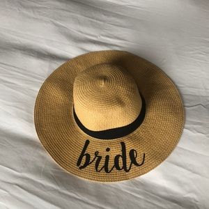 NEW bride sun hat